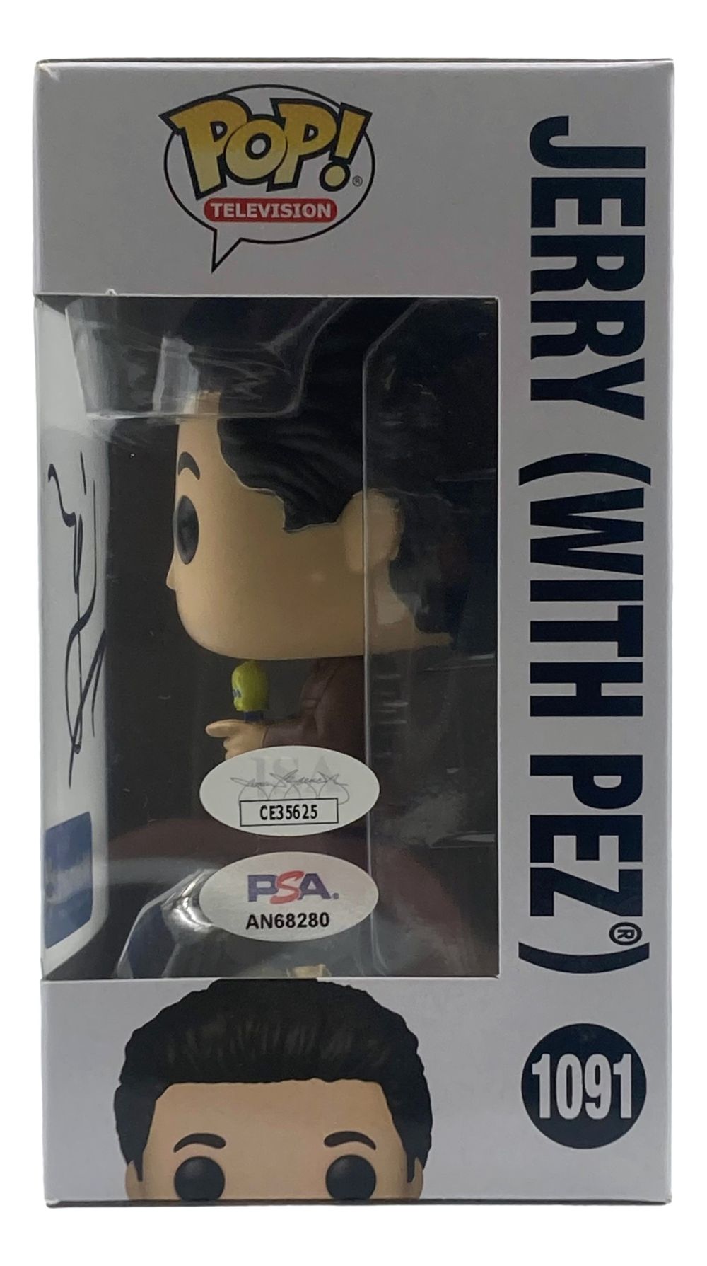 Jerry Seinfeld Signed Seinfeld Funko Pop #1091 with JSA & PSA COA - Limited Edition Collectible for TV Show Memorabilia & Pop Culture Fans - Perfect for Display, Gifts, and Comic Conventions