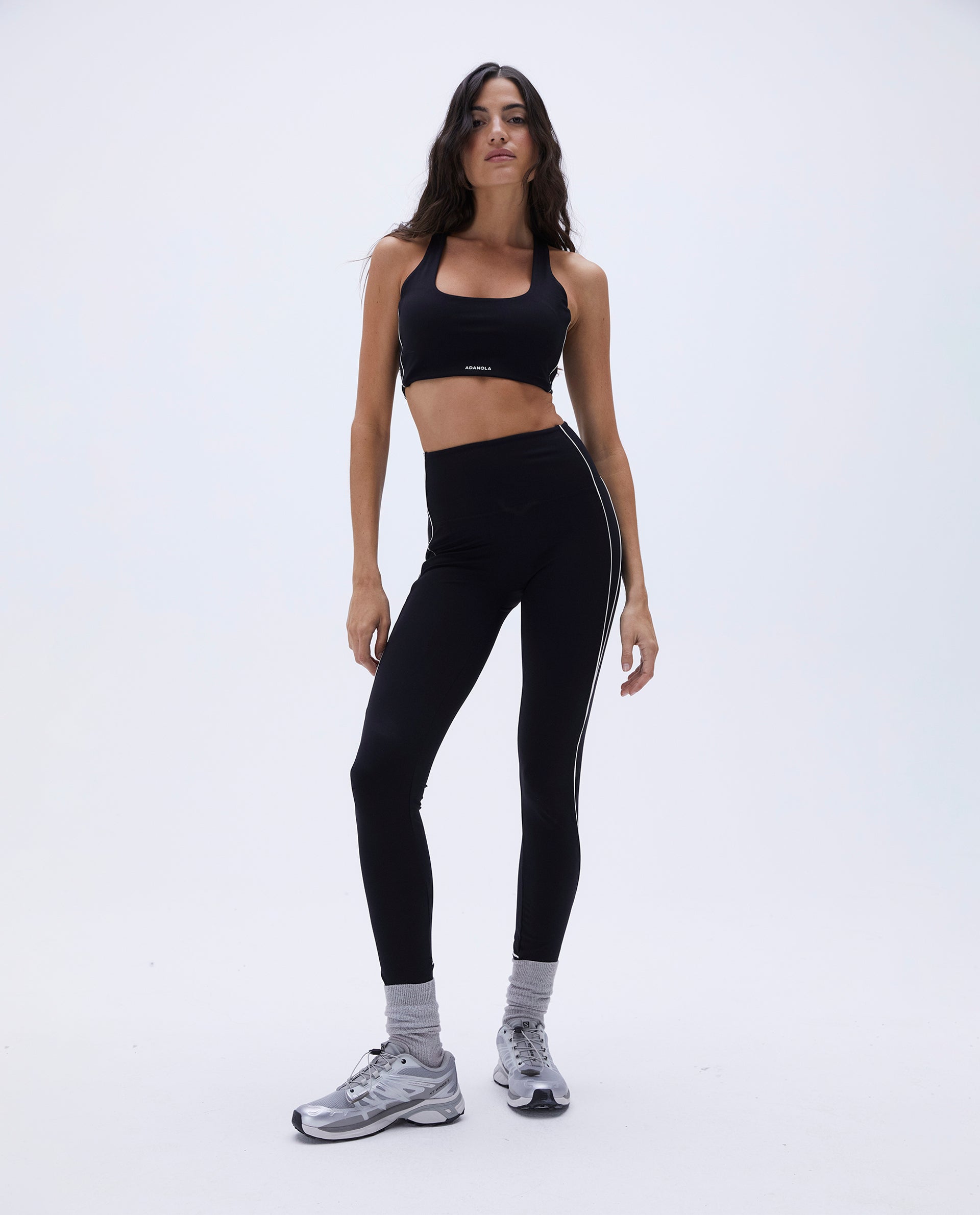 Ultimate Micro Piping Bra - Black & Off White Push Up Lace Bralette for Women | Comfortable Everyday Wear & Special Occasions