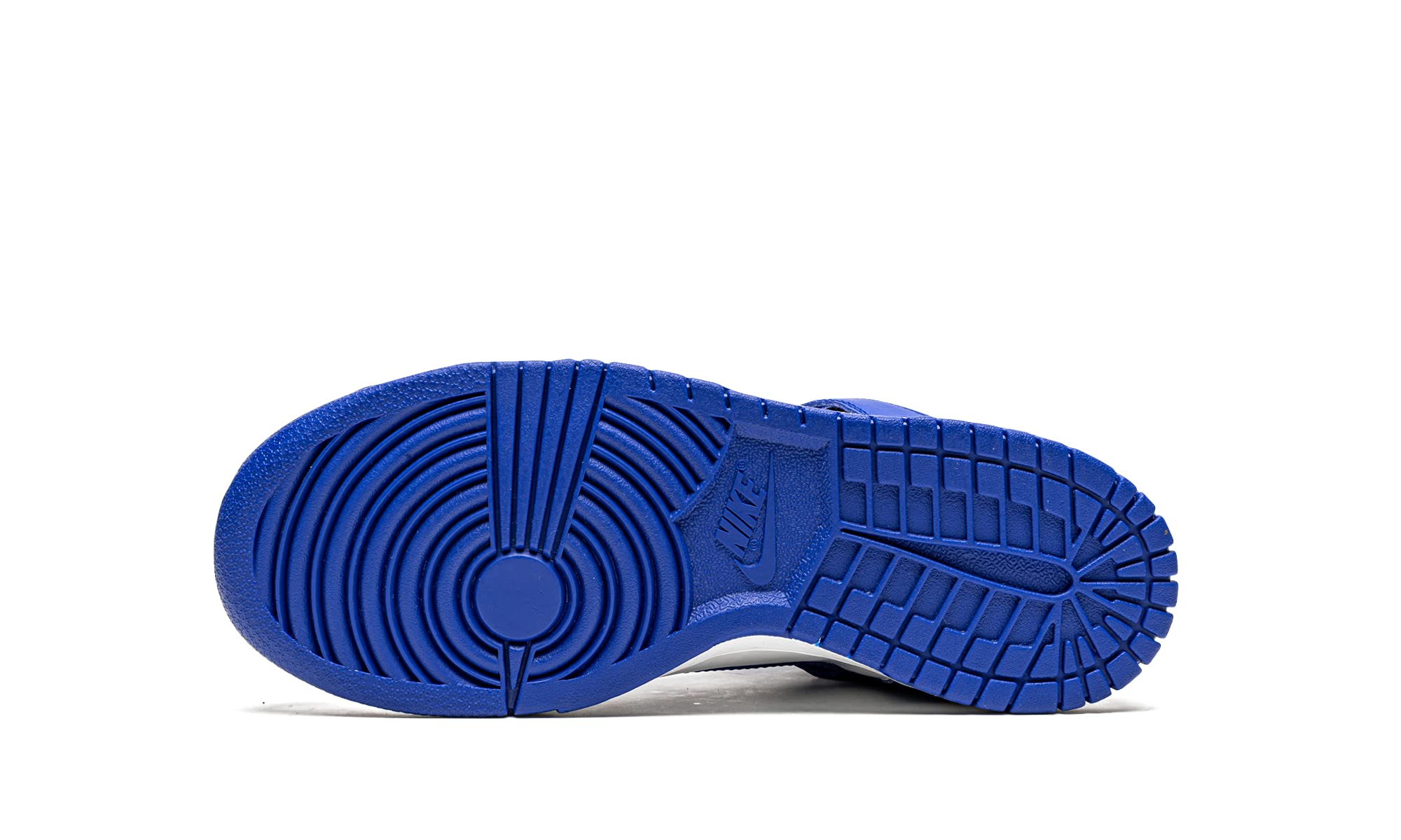 Nike Youth Dunk High GS Game Royal Sneakers - White/Game Royal/Total Orange - 4.5Y - Perfect for School, Sports, and Casual Wear