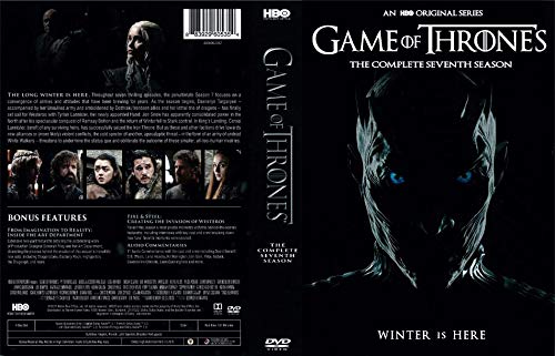 Game of Thrones Season 7 DVD - Complete HBO TV Series Collection | Fantasy Drama Show for Adults | Perfect for Binge Watching & Gift Giving