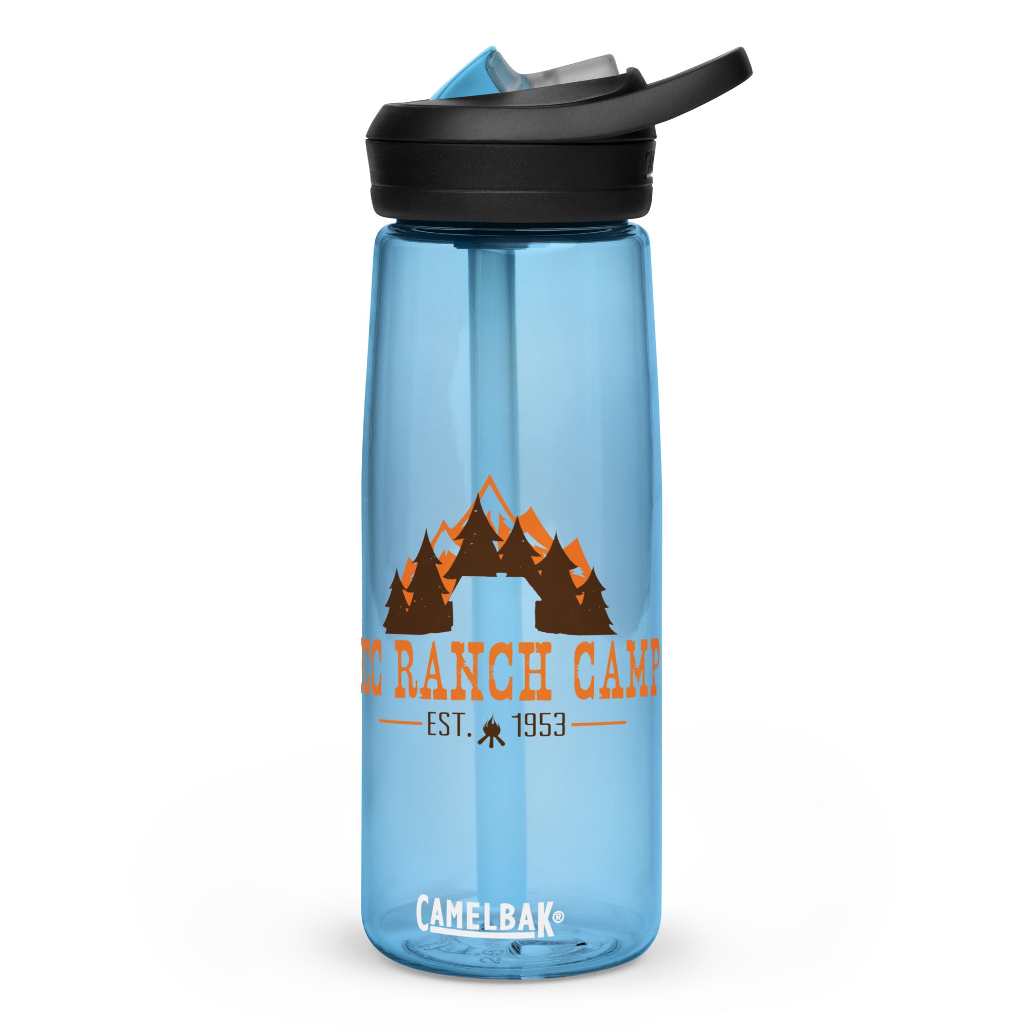 JCC Ranch CamelBak Sports Water Bottle - BPA Free Hydration Pack for Running, Hiking & Cycling - Leak Proof Water Container for Outdoor Adventures & Gym Workouts