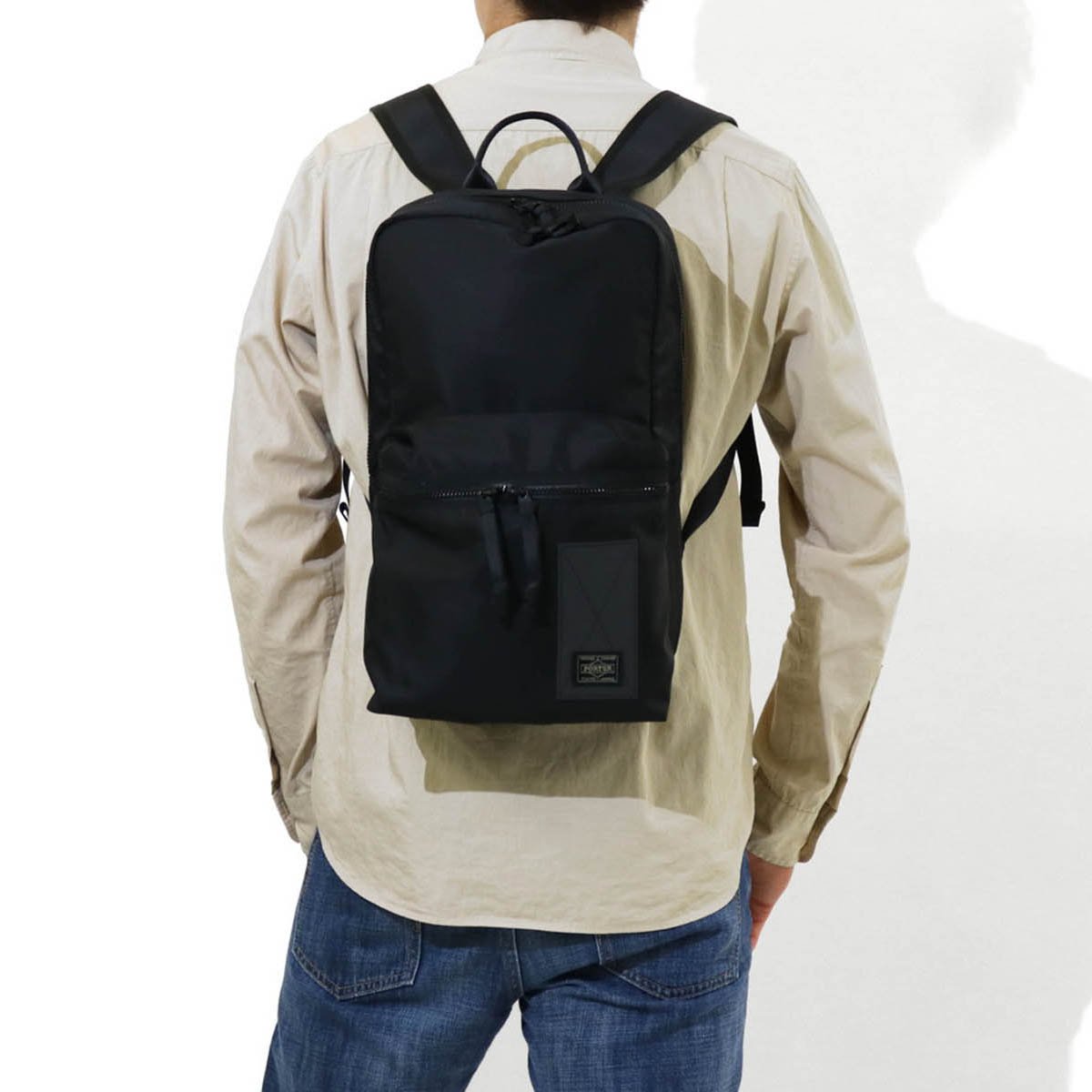 RAYS 831-16119 Genuine Black Backpack - Stylish & Durable for Travel, School & Outdoor Adventures (Made in Japan)
