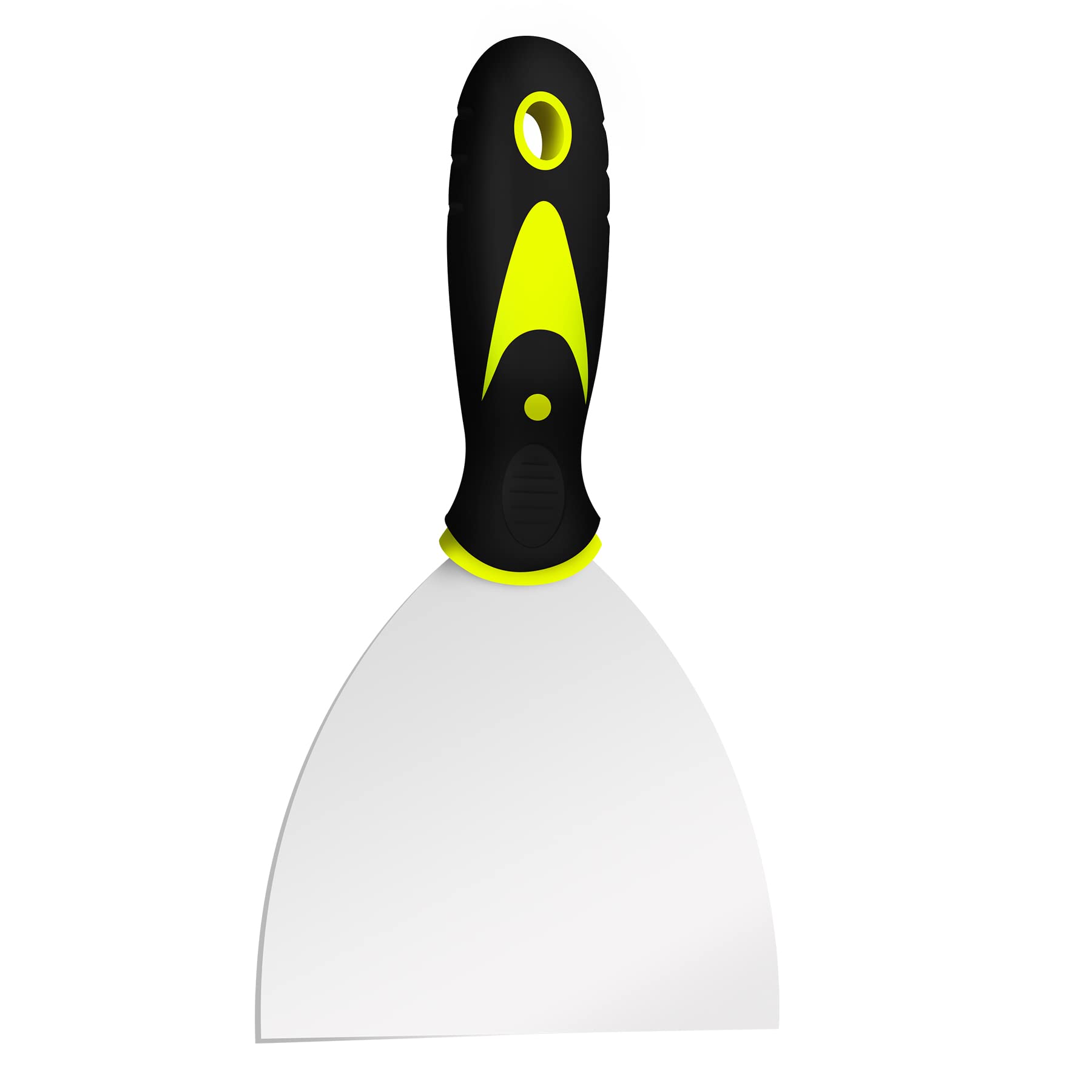 DEKEones 5-Inch Putty Knife Scraper - Metal Drywall Finishing Tool for Plaster, Decals & Wallpaper Removal - Perfect for Home Renovation & DIY Projects
