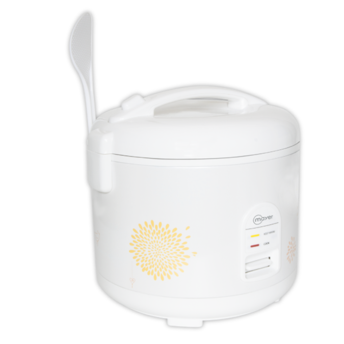 MMRC181 1.8L Electric Rice Cooker with Steamer Basket - Perfect for Home, Dorm & Office Use - Fast Cooking & Keep Warm Function