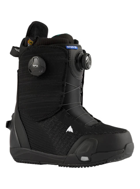 Burton Women's Ritual Step On Snowboard Boots 2025 - Waterproof & Comfortable for All-Mountain Riding | Perfect for Freestyle & Powder Snowboarding