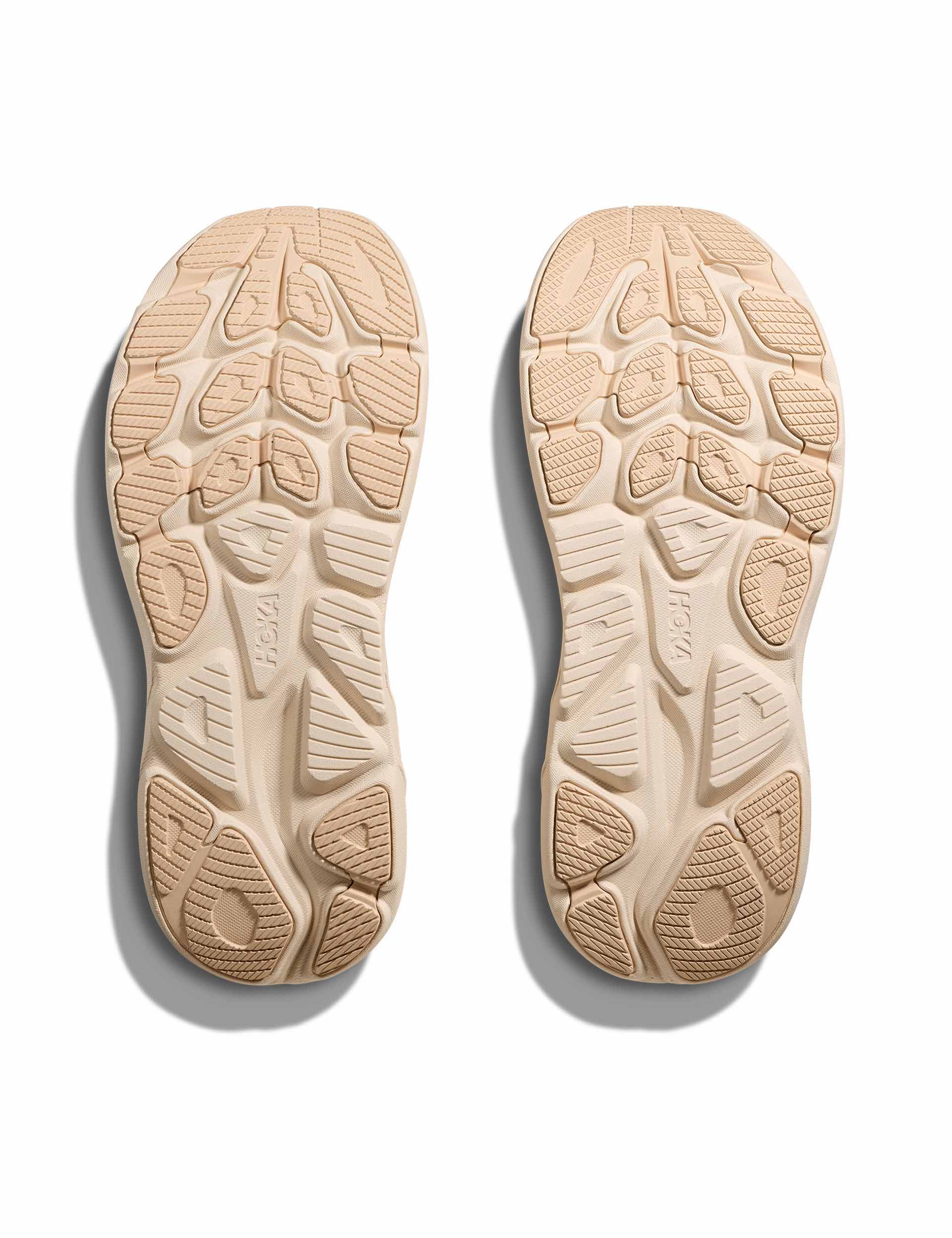 HOKA Clifton 10 Running Shoes for Men & Women - Lightweight Cushioned Sneakers in Vanilla/Birch - Perfect for Road Running, Jogging & Daily Wear