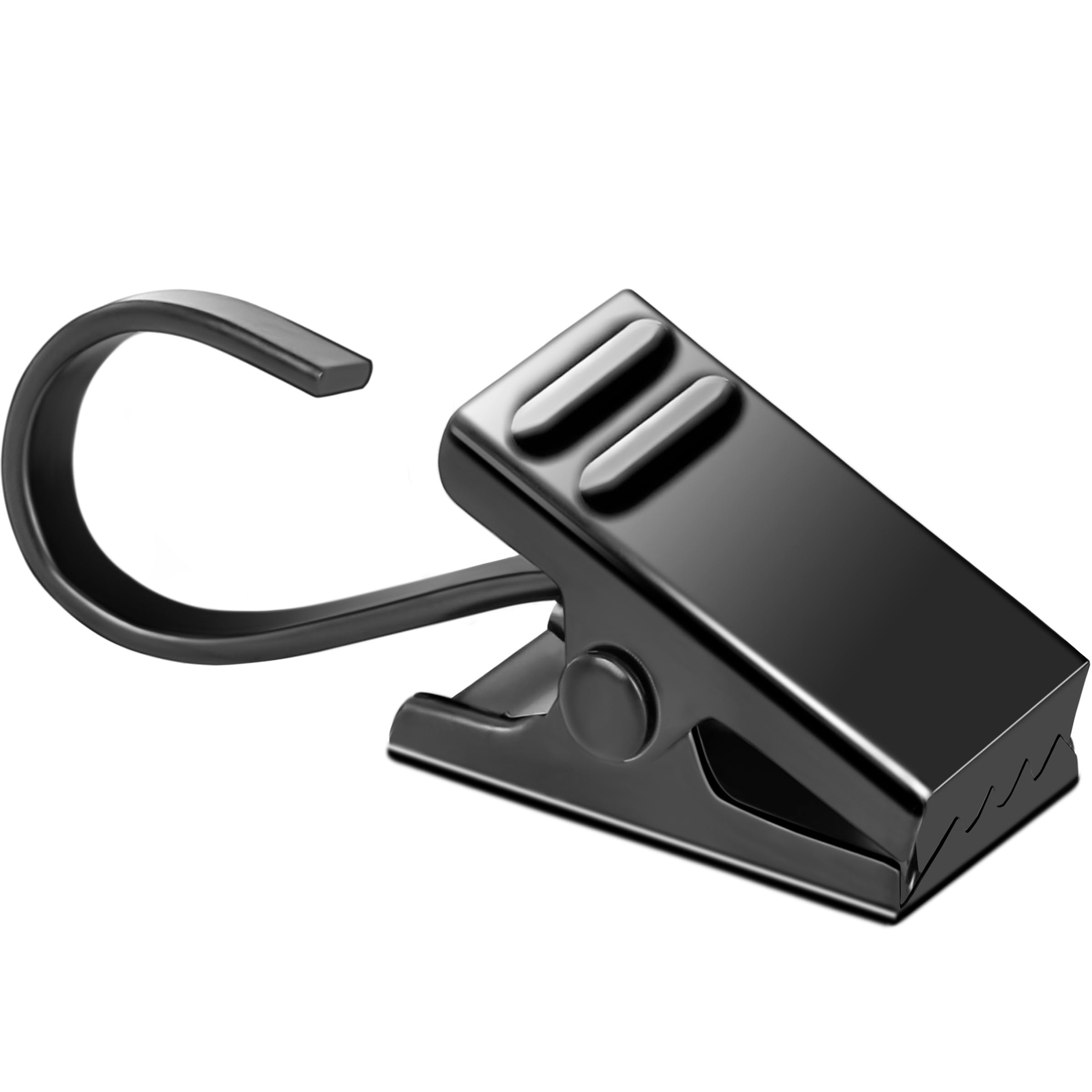 VRSS Black Curtain Hanging Clips - 60 Pack Heavy Duty Hook Clips for Home Decor, Photo Display, Art Craft Hanging & Party String Lights - Perfect for Bedroom, Living Room, Wedding & Event Decorations