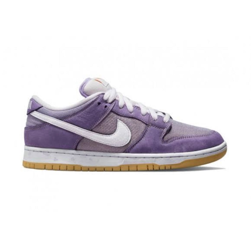 Nike SB Dunk Low Pro ISO Lilac Corduroy Skate Shoes - Comfortable & Stylish Sneakers for Men and Women - Perfect for Skateboarding, Casual Wear & Street Fashion