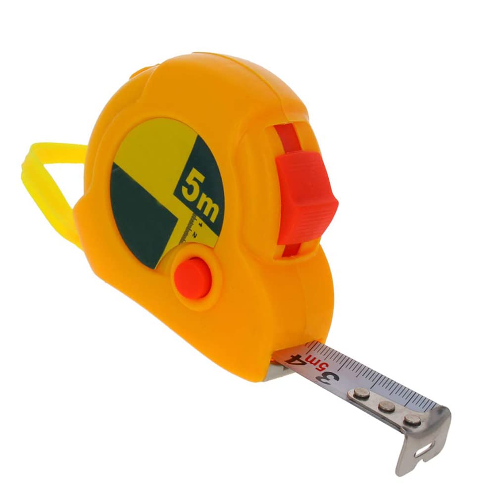 Utoolmart 16.4ft Retractable Steel Tape Measure with Metric Scale - Professional Measuring Tool for Construction, DIY Projects & Home Improvement