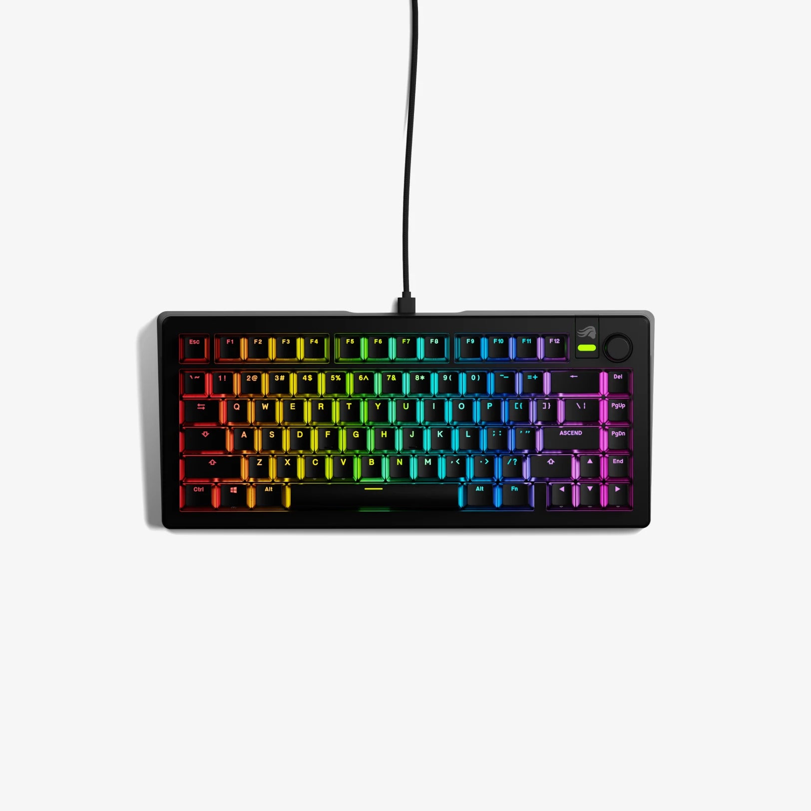 GMMK 3 Prebuilt Mechanical Gaming Keyboard - 96% Compact Layout, Hot-Swappable Switches, RGB Backlit - Perfect for PC Gaming, Office Work & Typing Enthusiasts