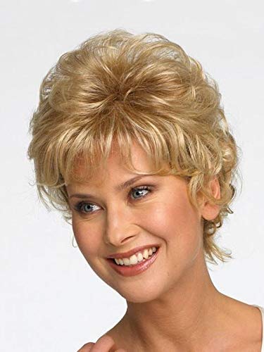 Sonata Top Piece Synthetic Hair Topper - Short Curly Clip-In Hairpiece for Thinning Hair (Color R56 Smoke) | Natural-Looking Hair Addition for Women | Perfect for Daily Wear, Special Occasions & Hair Loss Solutions