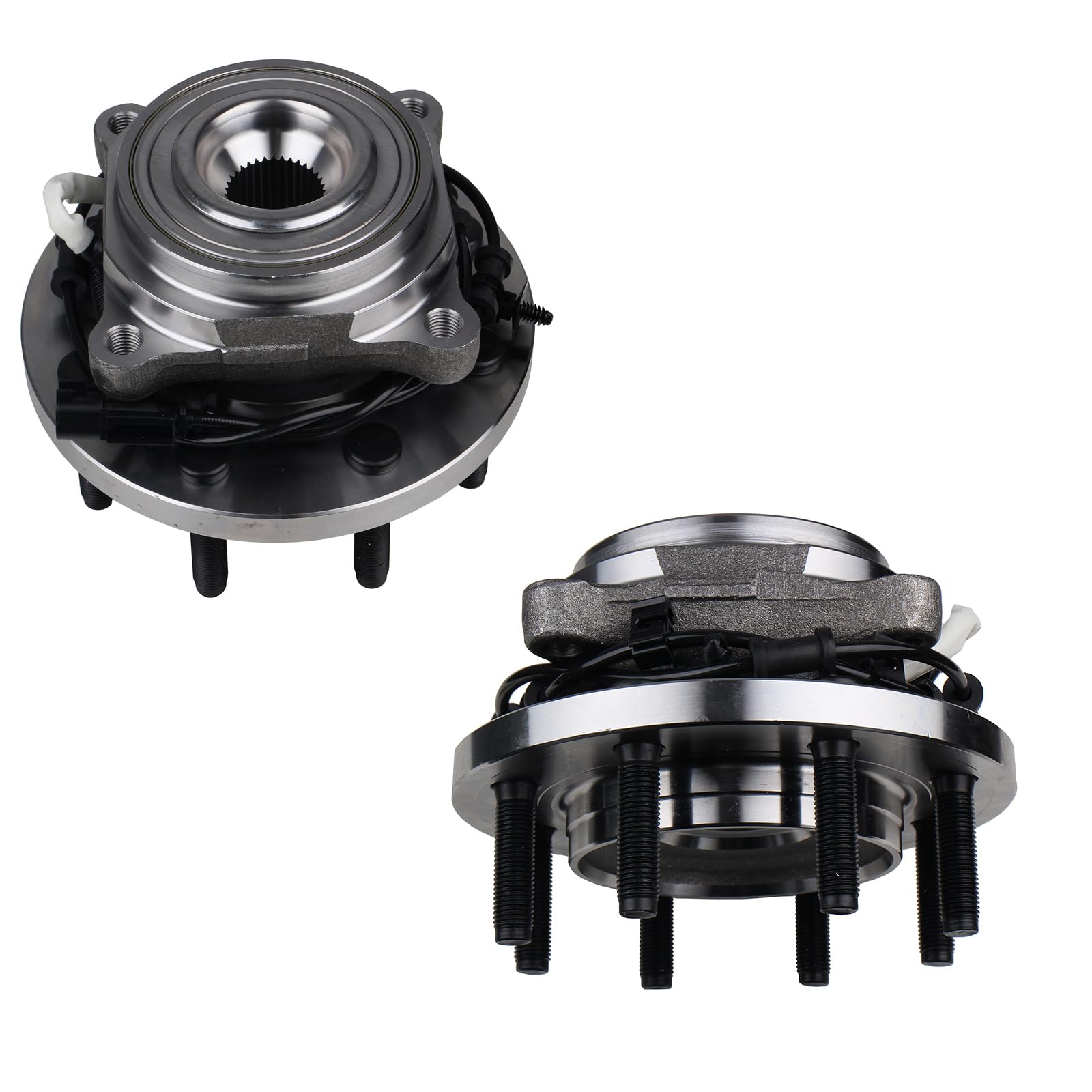 KUSATEC Wheel Hub Bearing Assembly for Ram 2500 3500 2013-2018 - ABS 8 Lug for Off-Road & Towing