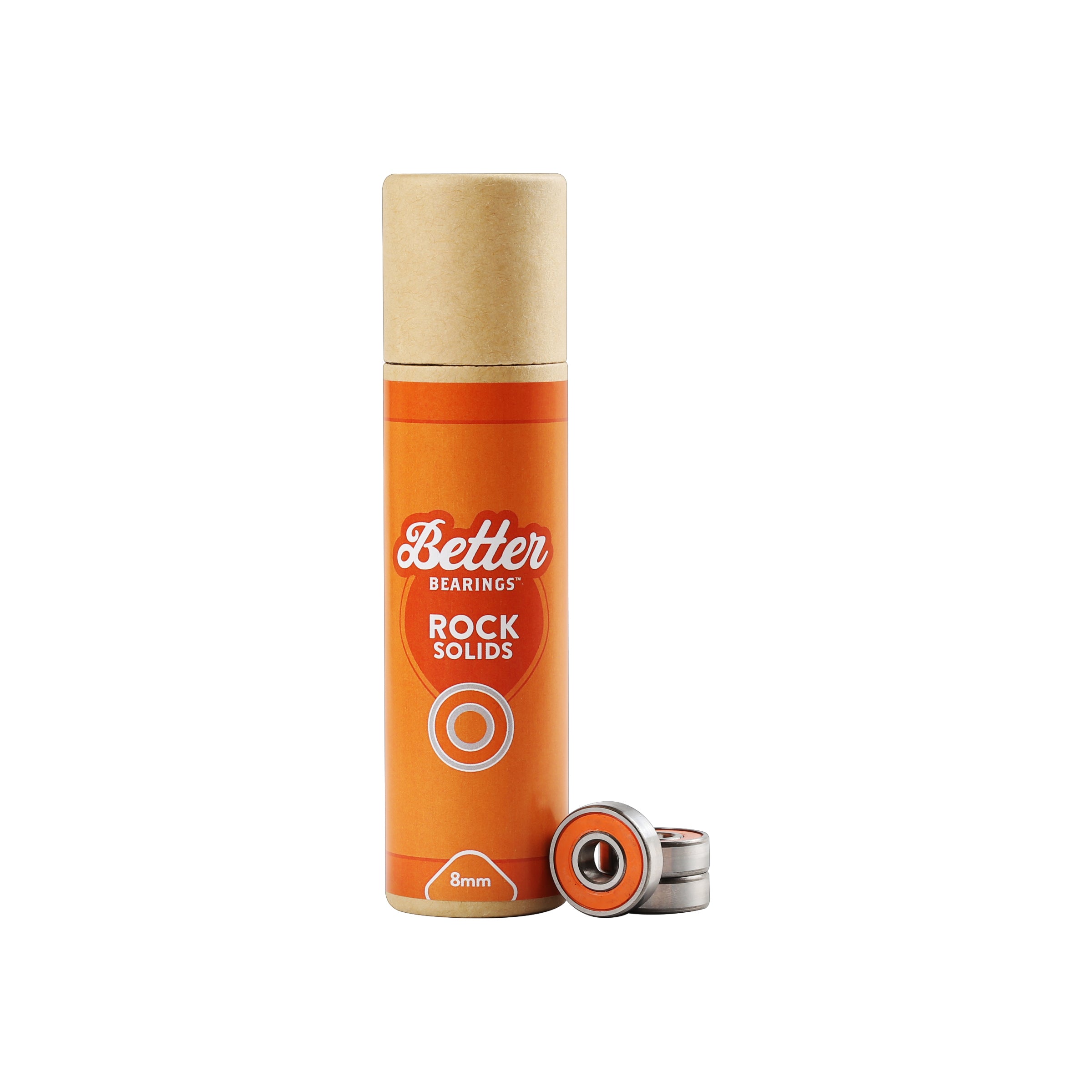 ROCK SOLIDS ABEC 7 Bearings (16 Pack) - High Performance Skateboard & Longboard Bearings for Smooth Riding