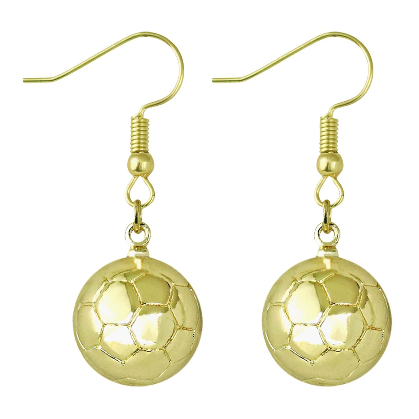 Football Earrings for Women - Unique Football Shape Pendant Earrings - Perfect Gift for Mom, Dad, Players & Seniors - Valentine's Jewelry Ideas for Girls - Great for Game Days, Sports Events & Fan Apparel