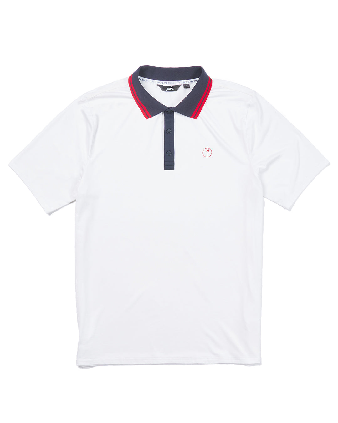 Palm Golf Co. Union Polo Shirt - Men's Performance Golf Polo with Moisture-Wicking Fabric - Perfect for Golf, Casual Wear & Outdoor Activities
