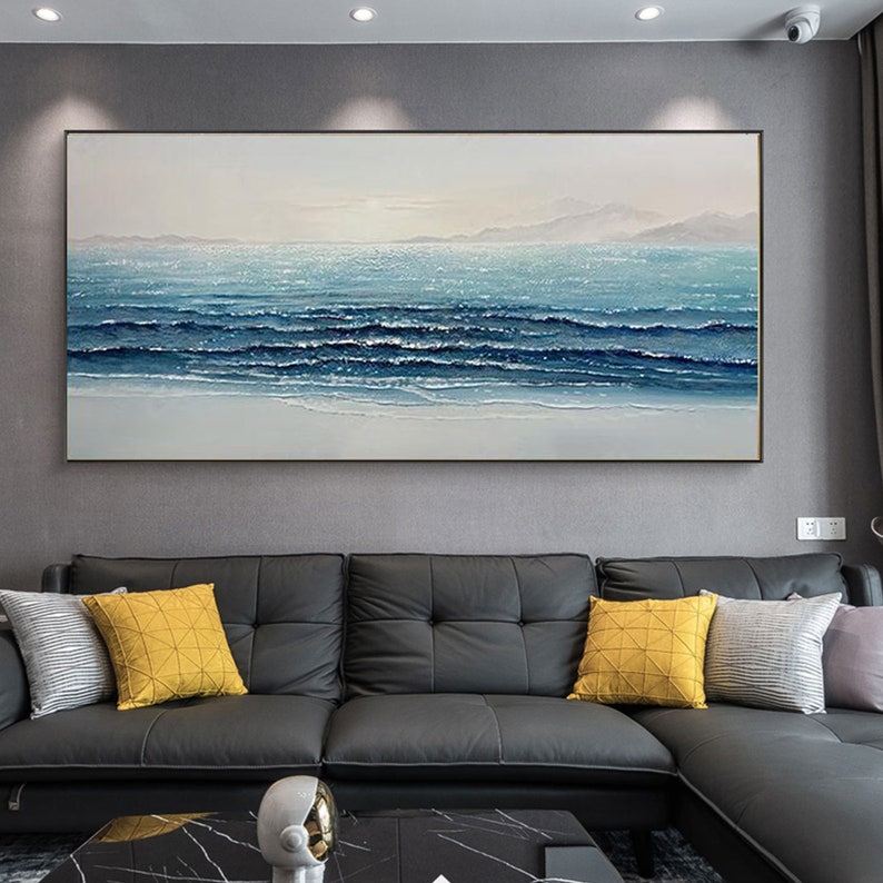 Crystal Blue Shores - Elegant Beach-Themed Home Decor for Coastal Living & Seaside Interiors | Perfect for Beach Houses, Vacation Rentals & Nautical-Themed Rooms