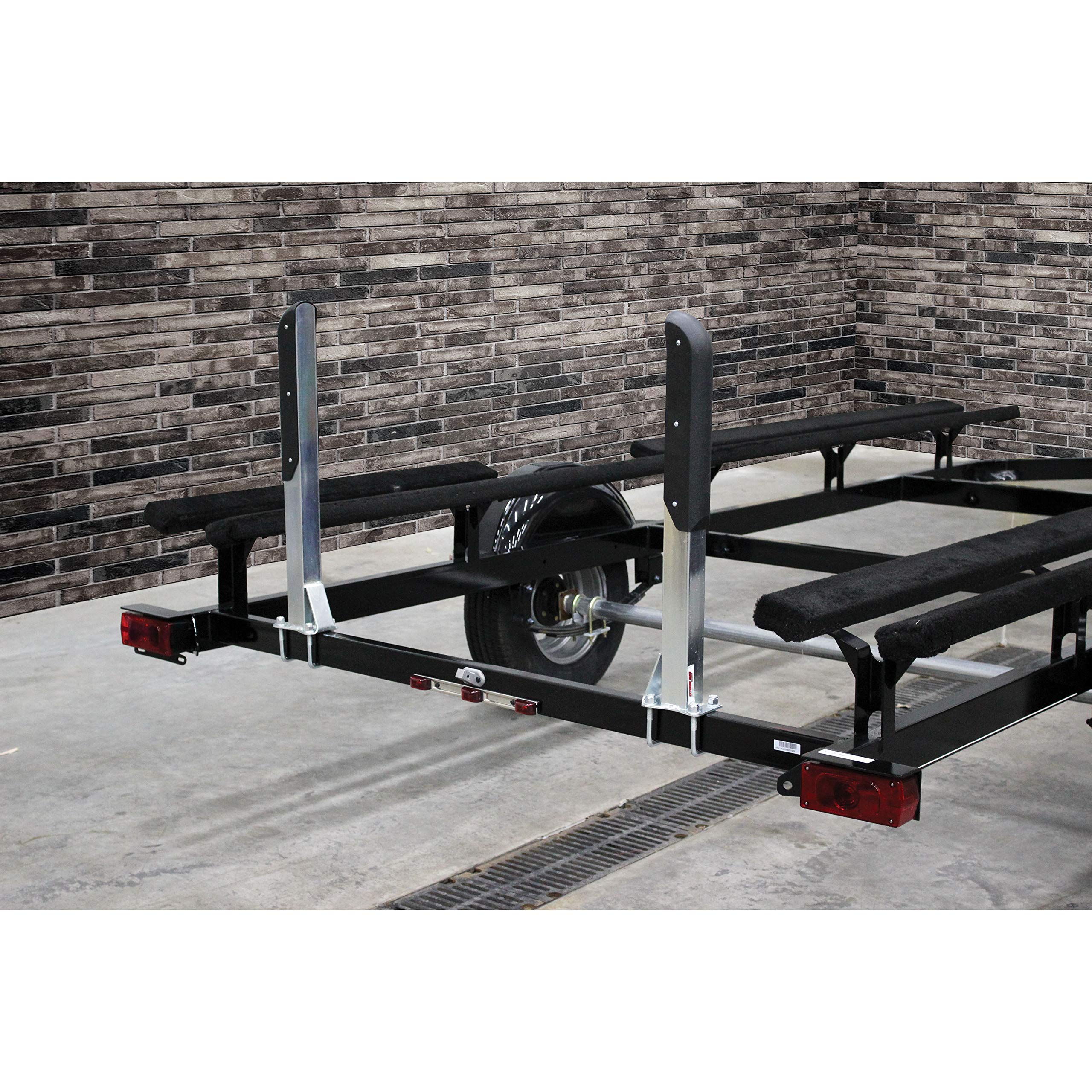 Extreme Max 3005.3783 Heavy-Duty Pontoon Trailer Guide-Ons - Silver | Premium Boat Trailer Accessories for Safe Loading & Unloading | Perfect for Marine, Dock & Watercraft Transport