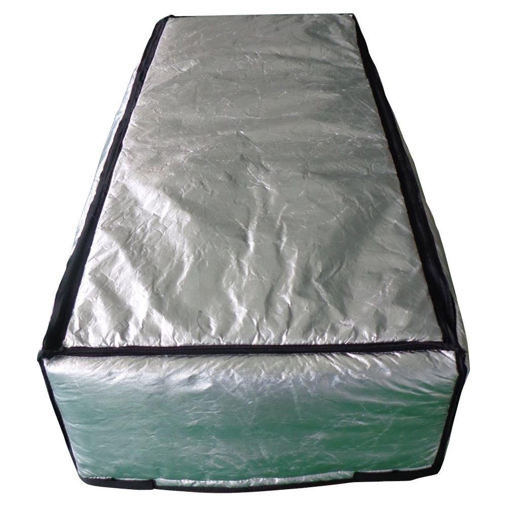 Fireproof Attic Door Insulation Cover (54 x 25 x 13 in) - Adjustable Straps & Zipper Opening - Thermal Attic Blanket to Prevent Heat Loss - Ideal for Home Energy Efficiency & Winter Insulation - ThermoClimb by Remington Solar