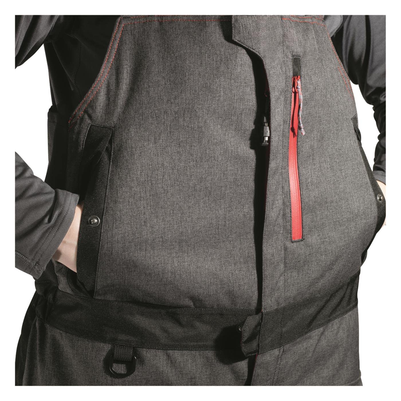Eskimo Men's Insulated Bib Overalls - Waterproof Snow Bib Pants for Winter Work, Hunting & Outdoor Activities