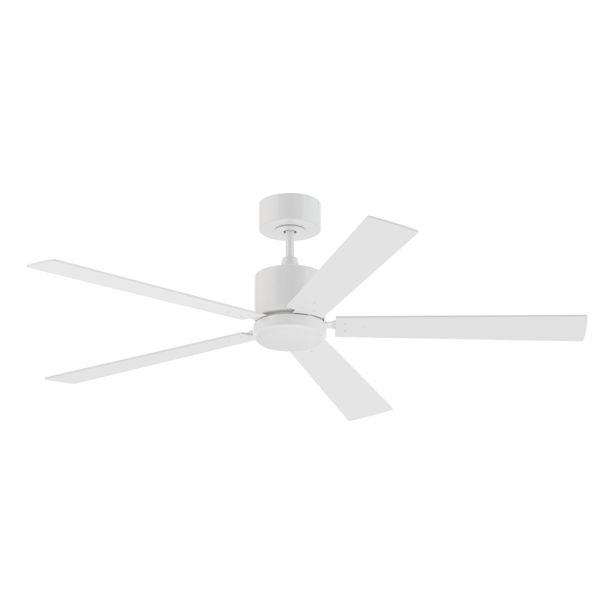 Vaczon 56 Inch DC Motor Ceiling Fan with Remote Control, LED Light Kit - Energy Efficient Quiet Operation for Living Room, Bedroom, Office