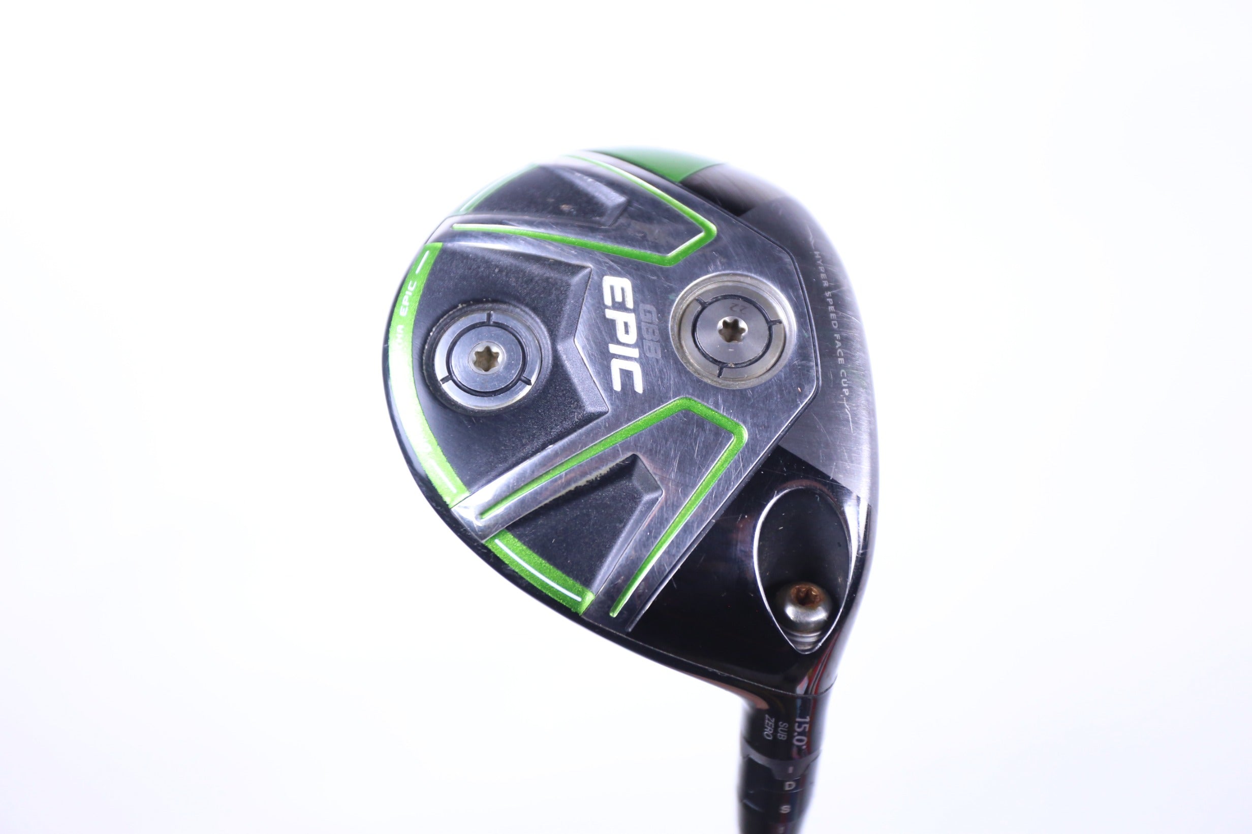 Used Callaway GBB Epic Sub Zero 3 Wood Golf Club - Right Handed 15° Regular Flex | Perfect for Mid-Handicap Golfers & Driving Range Practice
