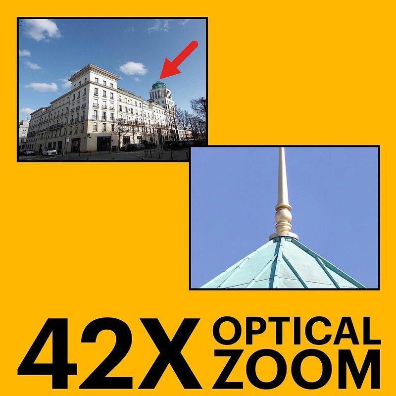Kodak PIXPRO AZ425 20MP Digital Camera with 42X Optical Zoom & 24mm Wide Angle Lens - Perfect for Travel, Wildlife Photography, and Outdoor Adventures