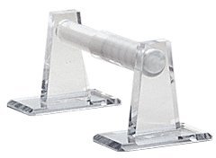 CRL MPHC11 Clear Acrylic Mirror Toilet Paper Holder - Bathroom Tissue Dispenser for Modern Homes & Commercial Restrooms