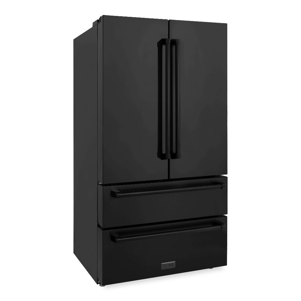 ZLINE 30-inch Black Stainless Steel Kitchen Package - Dual Fuel Range & Over-the-Range Microwave (3KPR RABOTRH30) | Premium Appliance Bundle for Modern Kitchens | Perfect for Home Renovations & Chef-Inspired Cooking Spaces