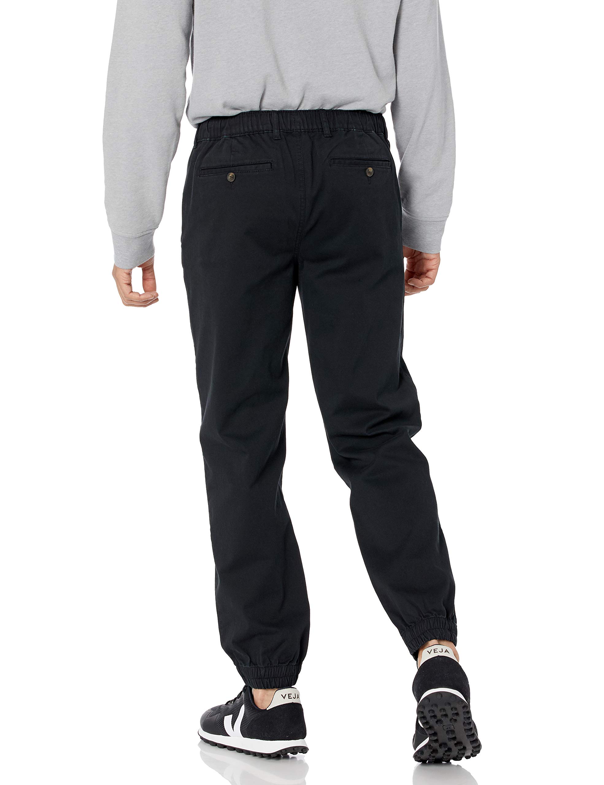 Amazon Essentials Men's Straight-Fit Chino Jogger Pants - Comfortable Casual & Work Wear for Everyday Use, Office, Travel & Outdoor Activities