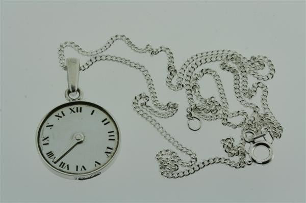 Vintage Clock Pendant Necklace with 55cm Chain - Perfect for Anniversary Gifts, Birthday Presents, and Everyday Elegant Jewelry