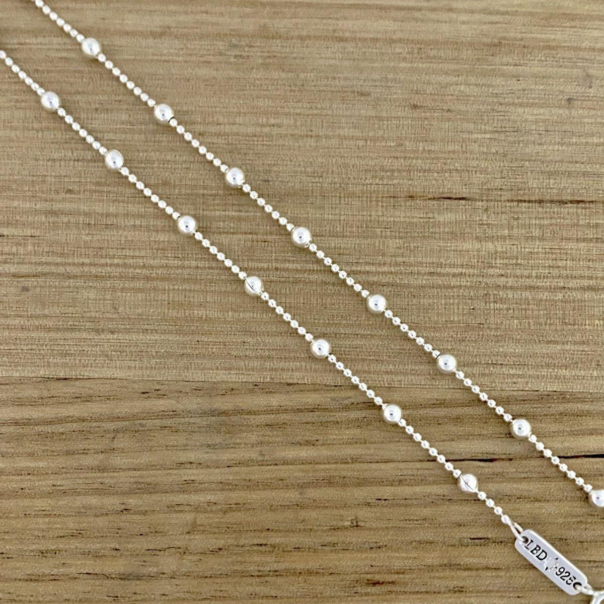Elegant Oval Larimar Pendant Necklace for Women - Handmade Sterling Silver Jewelry Gift for Her - Perfect for Weddings, Parties & Special Occasions