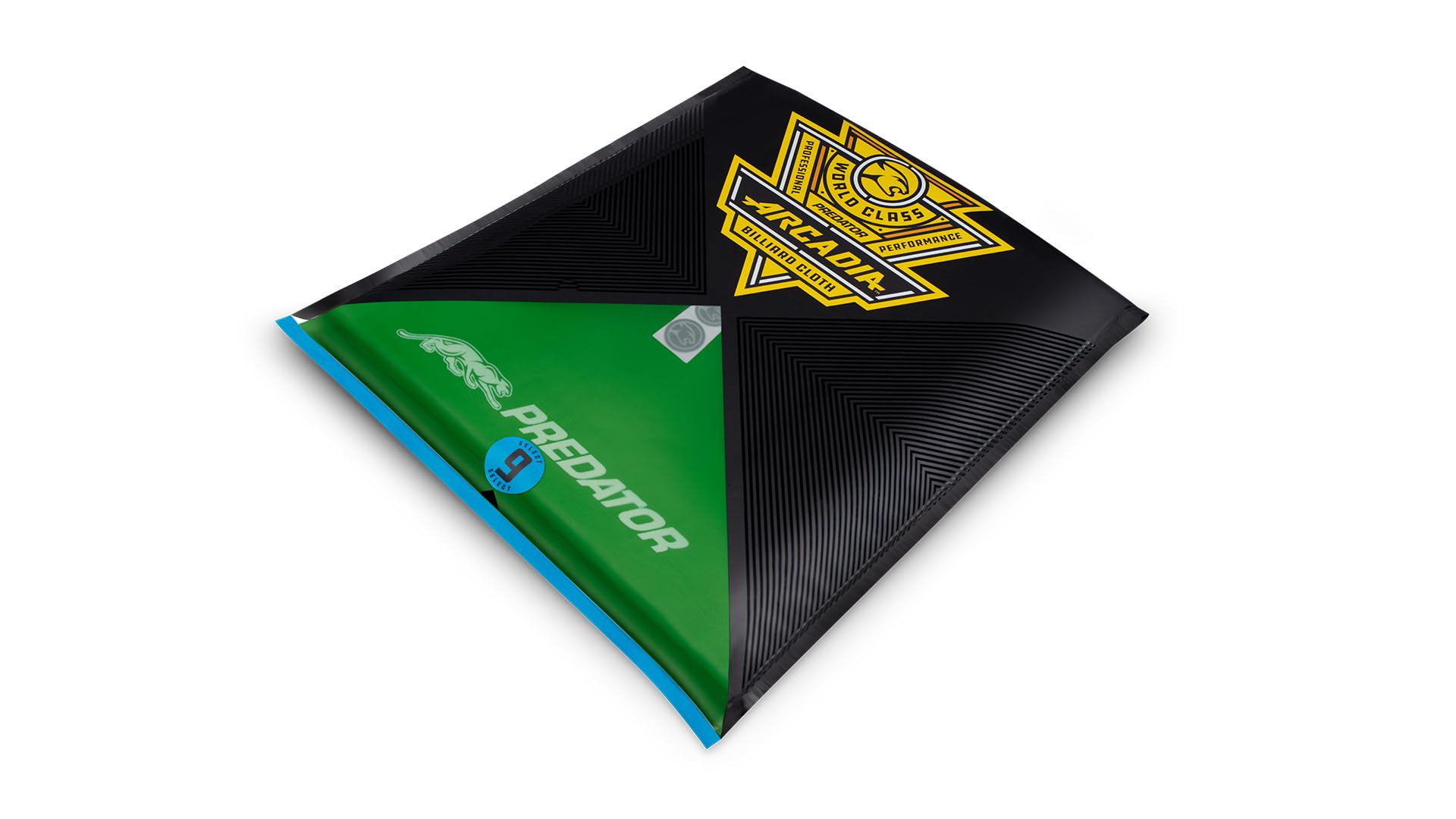 Predator Arcadia Select Worsted Pool Table Cloth - Premium Felt Replacement Kit for 7ft/8ft/9ft Billiard Tables - Pre-Cut Bed & Rails - Perfect for Home Game Rooms & Professional Pool Halls