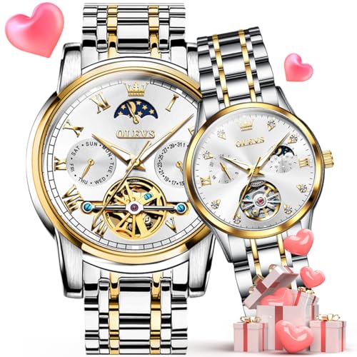 6617+6608: Two tone band & white dial