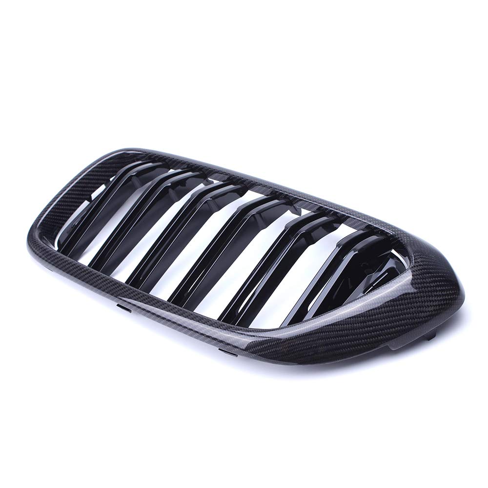 Premium Carbon Fiber Black Kidney Grille for BMW G32 630i 640i 6 Series GT (2017-2019) - High-Performance Replacement Part for Sporty Look & Enhanced Airflow