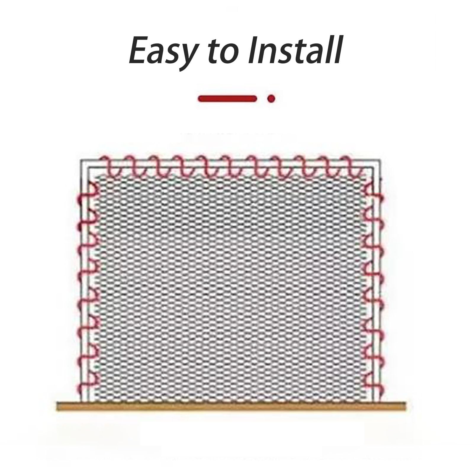 Stainless Steel Mesh Net for Kids Stairs, Flexible Safety Rope Net for Balcony - Durable Childproof Barrier for Children, Pets & Toys - Perfect for Indoor/Outdoor Play Areas & Home Security