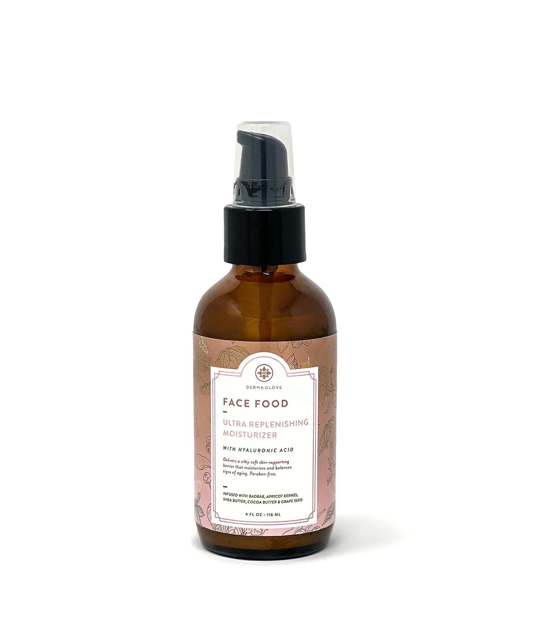 FACE FOOD All-Natural Skin Perfecting Moisturizer - Hyaluronic Acid Face Cream for Rejuvenation, Fine Lines & Wrinkle Reduction, Brightens Dull Skin, Redness Relief & Age Spot Treatment (4 fl oz) - Perfect for Daily Skincare Routine & Anti-Aging Regimen