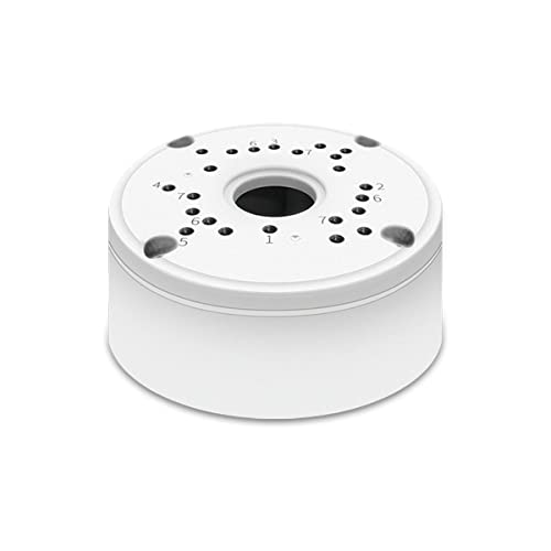 Waterproof Aluminum Camera Junction Box Mount Bracket (1 Pack) - Universal IP Camera Electric Enclosure for Indoor/Outdoor Use - Hide Cables on Wall or Ceiling - Ideal for Home Security & Surveillance Systems