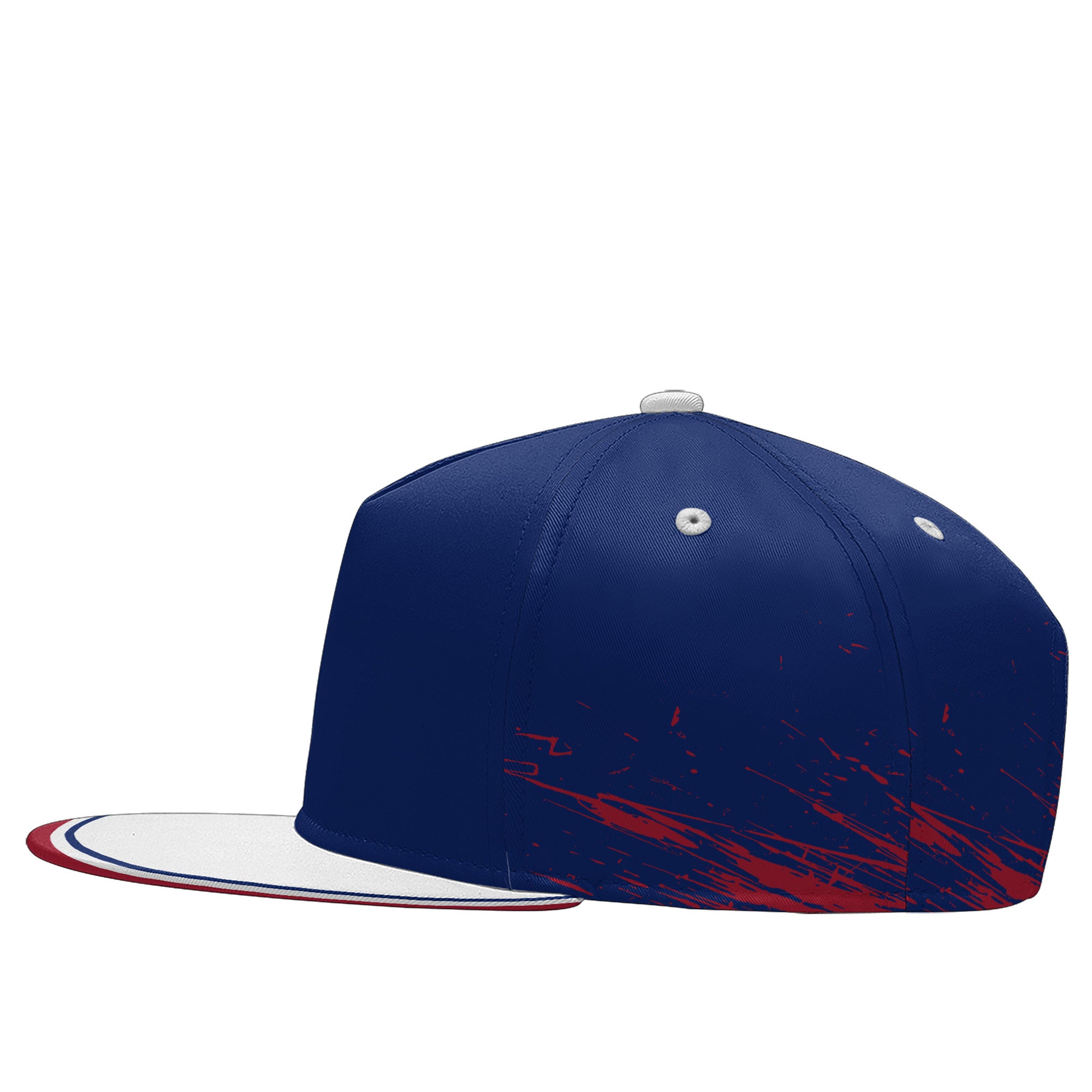 Custom New York Yankees Embroidered Baseball Cap - Adjustable Blue, White & Red Sport Hat for Men & Women - Perfect for Games, Outdoor Activities & Fashion