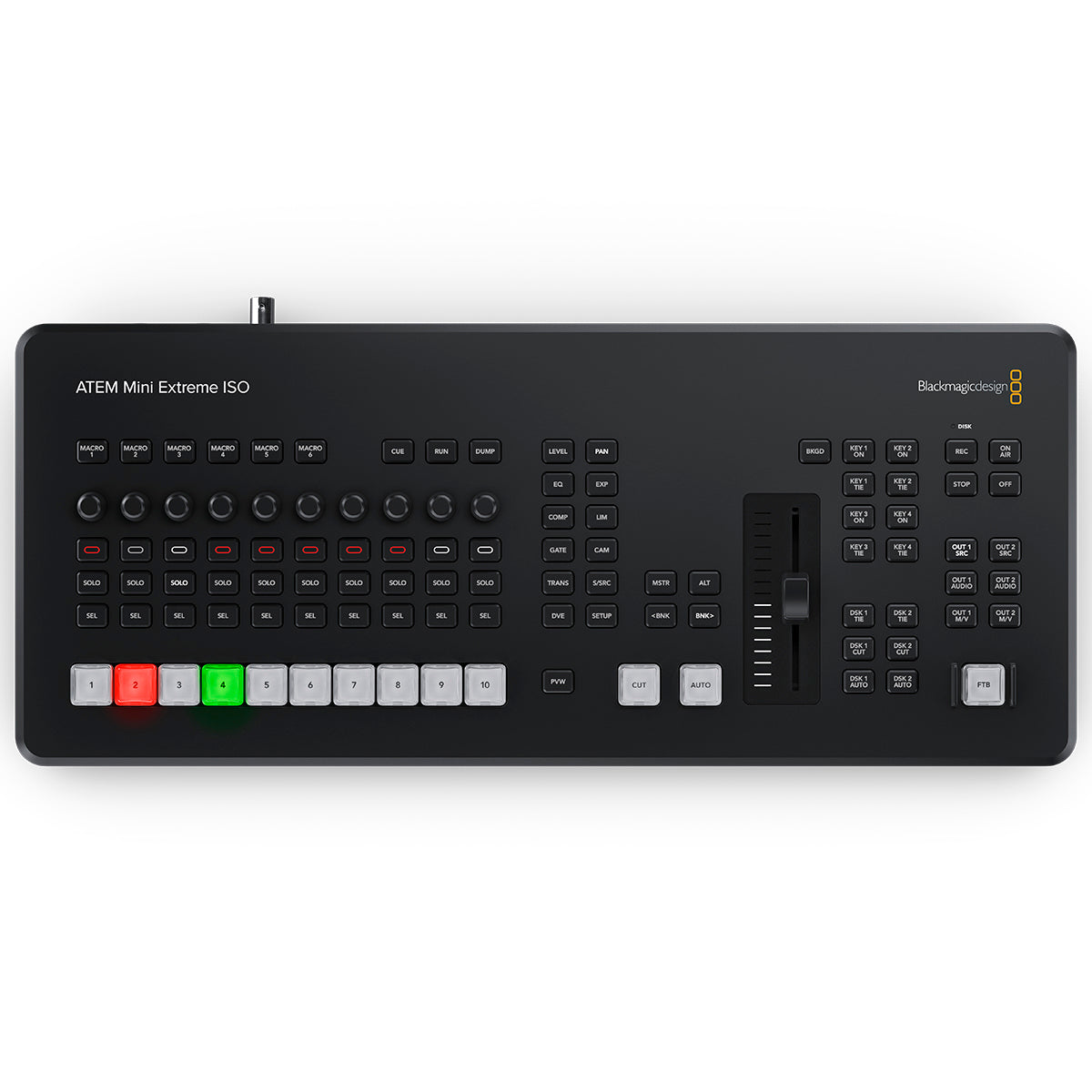 Blackmagic Design ATEM Mini Extreme ISO G2 Live Video Switcher – Professional 8-Input Streaming & Recording for YouTube, Twitch, Podcasts & Live Events