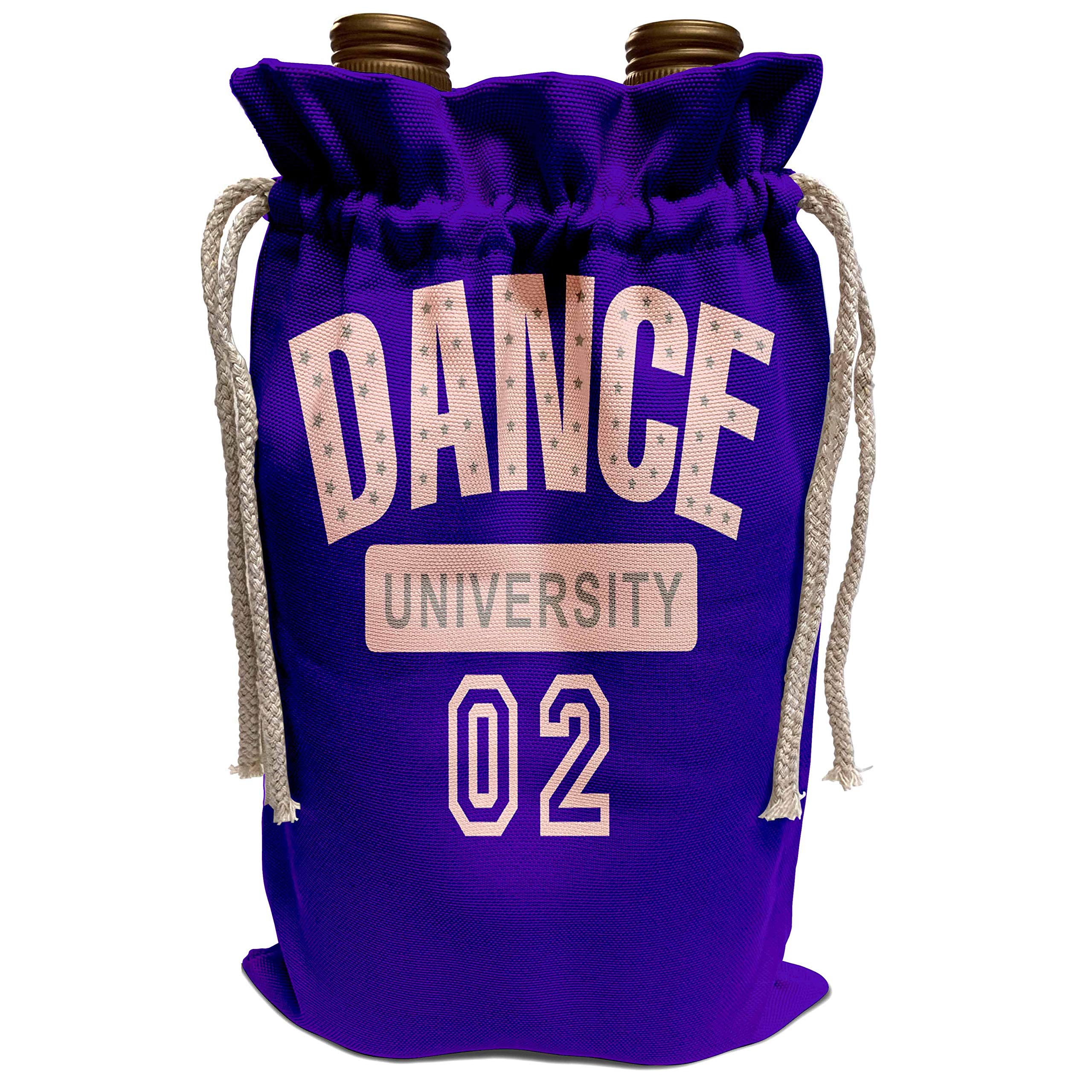 3D Printed Wine Bag - ZeGear Dance University Design by Mark Andrews (WBG_16962_1) - Perfect for Parties, Gifts & Wine Lovers