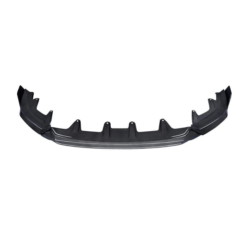 2024 BMW 5 Series G60 Carbon Fiber Front Lip Spoiler - Aerodynamic Body Kit for Enhanced Style & Performance | Perfect for Car Enthusiasts & Street Racing