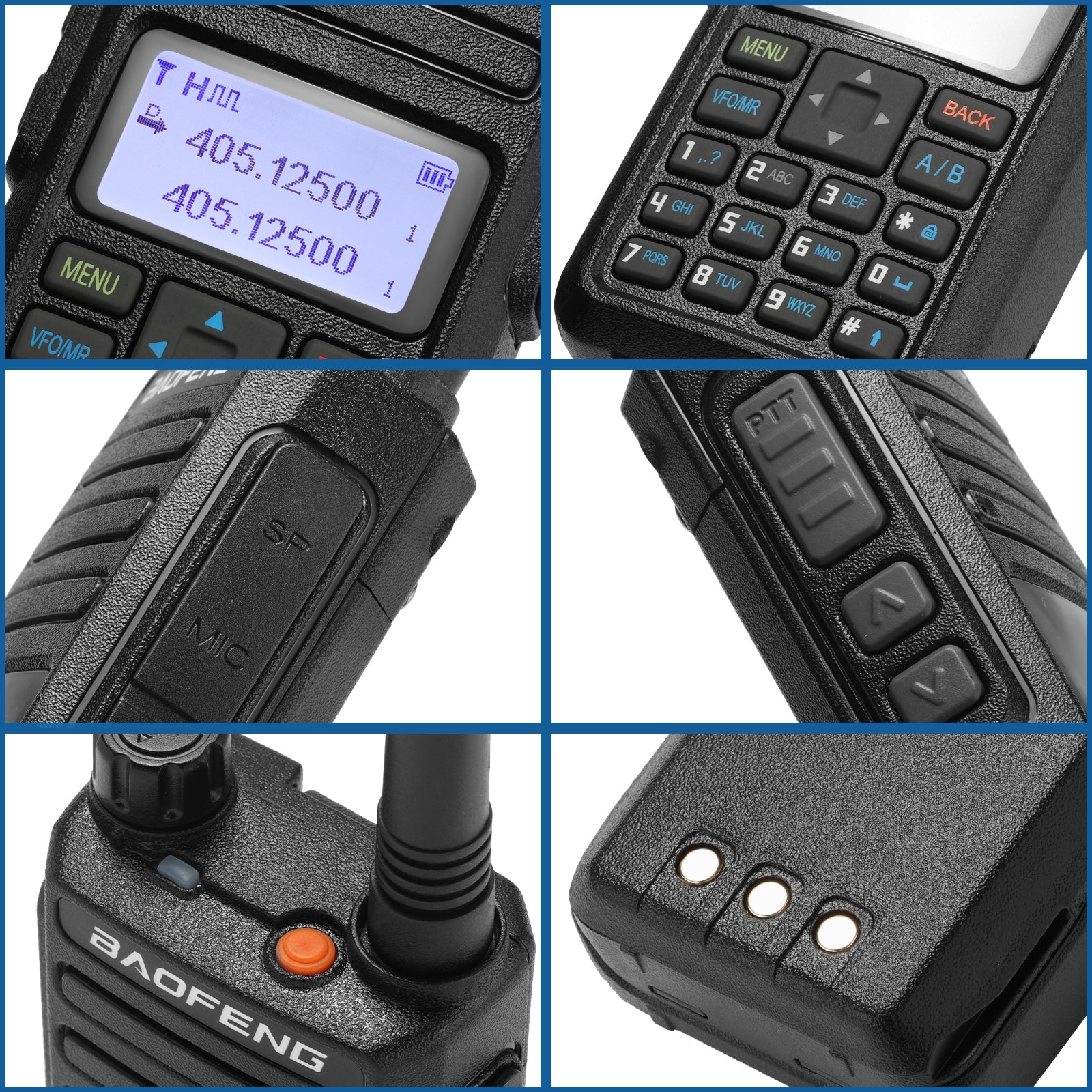 Baofeng DR-1801UV Dual Band DMR Radio - 5W/1W Power, VHF/UHF, Analog & Digital Modes, VFO, SMS Messaging, Dual Time Slot - Ideal for Ham Radio, Emergency Communication & Outdoor Adventures