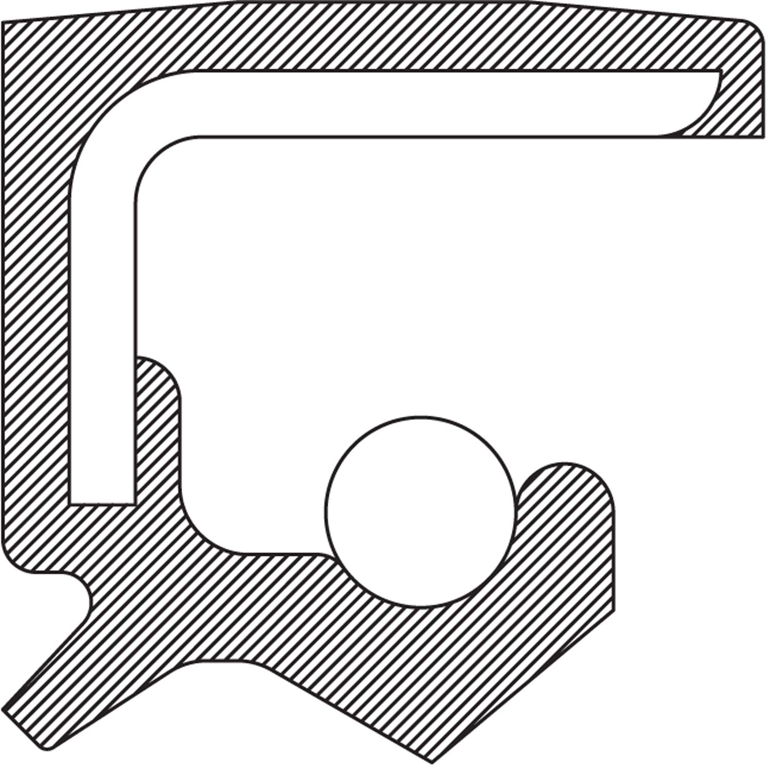 National 710905 Manual Transmission Output Shaft Seal - Replacement for Smooth Gear Shifting & Leak Prevention - Perfect for Truck & SUV Transmission Repairs