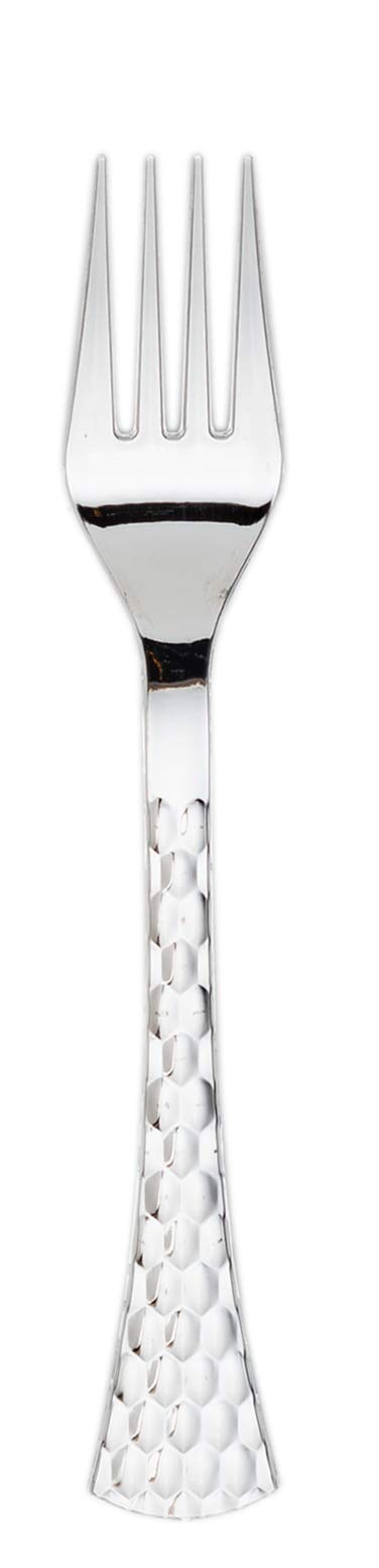 Elegant Silver Dinner Forks - Set of 20 - Premium Stainless Steel Cutlery for Fine Dining, Wedding Parties & Home Use - Durable & Dishwasher Safe
