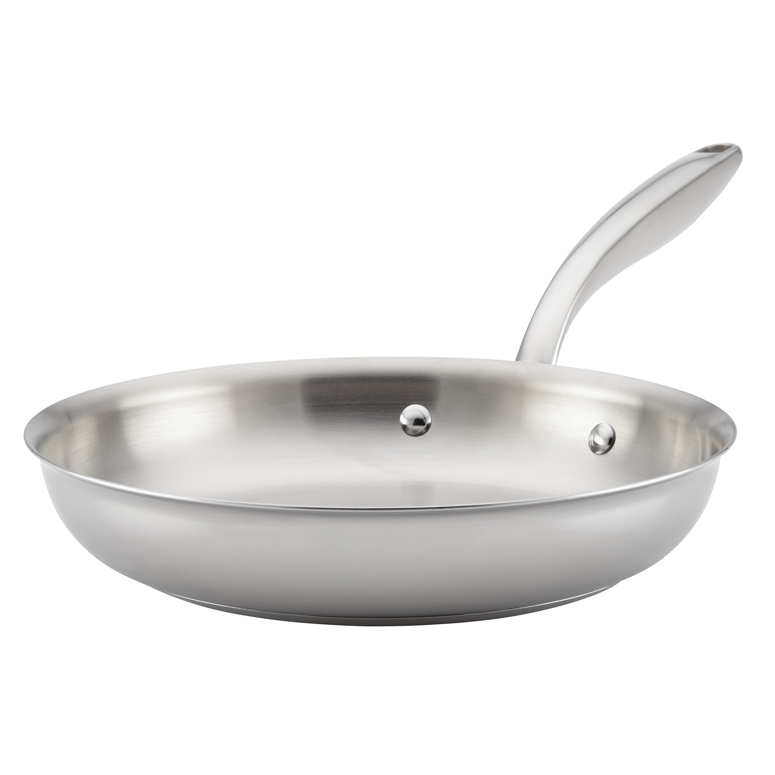 Breville Thermal Pro 10-Inch Stainless Steel Frying Pan - Professional Nonstick Skillet for Even Heat Distribution | Perfect for Searing, Sautéing & Stir-Frying | Oven & Dishwasher Safe