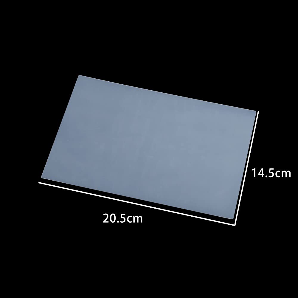 1pc High-Temperature Resistant Silicone Pad - Clear Resin Craft Mat for Jewelry Making, Non-Stick Sticky Plate - Perfect for DIY Resin Art, Epoxy Projects, and Crafting Accessories