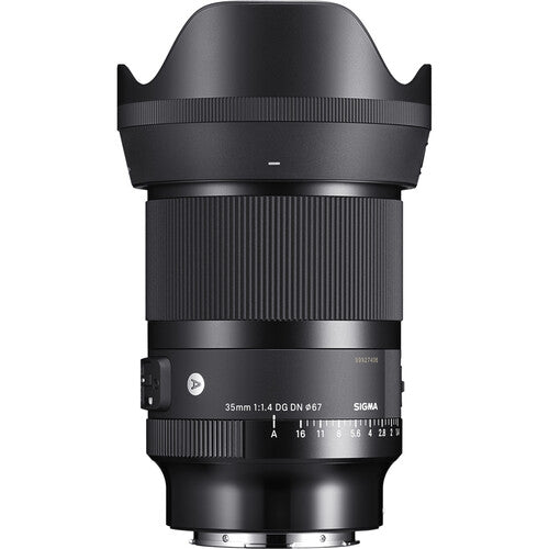 Sigma 35mm f/1.4 DG DN Art Lens for Sony E Mount & Leica L - Full Frame Prime Wide Angle Lens with Fast Aperture - Perfect for Portrait, Street & Low Light Photography