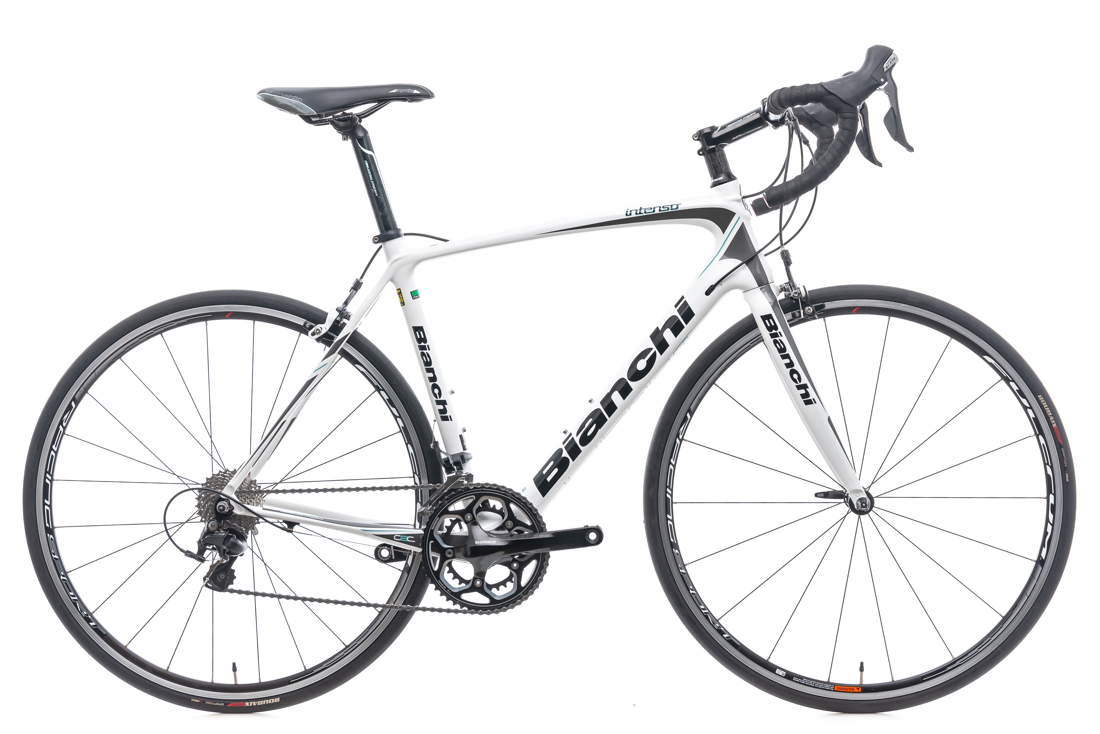 Bianchi Intenso 55cm Road Bike - Lightweight Carbon Frame, Shimano 105 Groupset (2015 Model) | Perfect for Road Racing, Commuting & Long-Distance Cycling