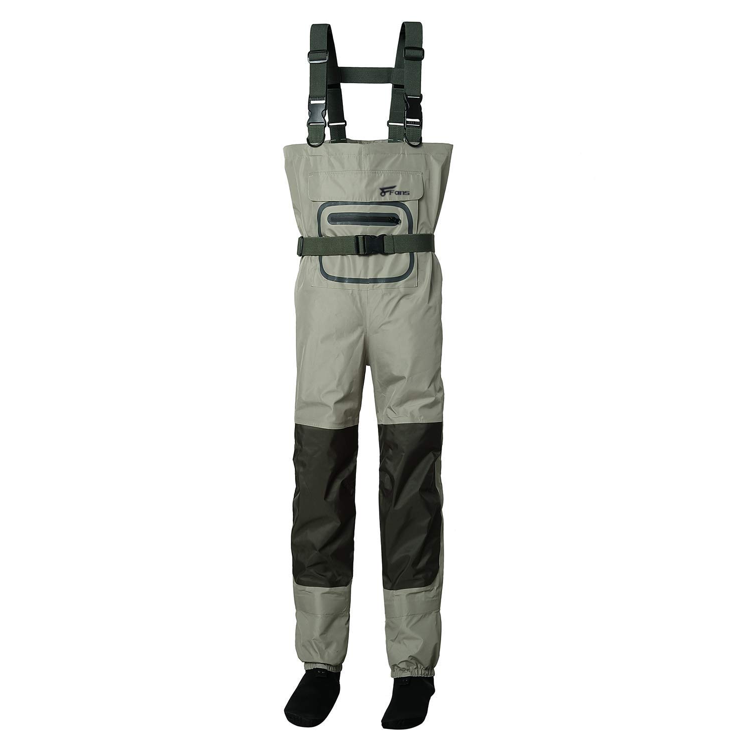 **8 Pack Fishing Waders for Men & Women - Waterproof Chest Waders with Bootfoot, Neoprene Hunting & Fishing Gear - Ideal for Fly Fishing, Duck Hunting & Outdoor Adventures**