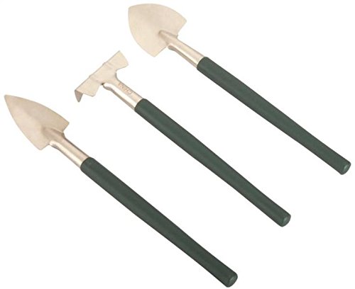 Edward Tools Fairy Garden Tool Set - Stainless Steel Mini Rake, Trowel & Transplanter for Bonsai, Succulents & Fairy Gardens | Rust-Proof Gardening Tools for Indoor Plants, Miniature Gardens & Terrariums
